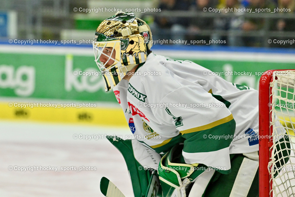 EC IDM WÄRMEPUMPEN VSV vs. FTC-TELEKOM JÉGKORONG | #1 Bence Balizs FTC-Telekom, EC IDM WÄRMEPUMPEN VSV vs. FTC-TELEKOM JÉGKORONG, EC IDM WÄRMEPUMPEN VSV vs. FTC-TELEKOM JÉGKORONG am 19.10.2025 in Villach (Stadthalle Villach), Austria, (Photo by Bernd Stefan)