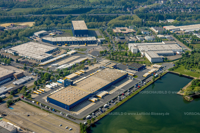 Herne240500003 | Luftbild, Gewerbegebiet Friedrich der Große am Herner Meer, Dachser SE Logistikdienst, Horsthausen, Herne, Ruhrgebiet, Nordrhein-Westfalen, Deutschland