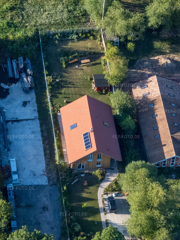 Luftbild: Industriestr im Ortsteil Billigheim in Billigheim-Ingenheim im Bundesland Rheinland-Pfalz in Deutschland. Foto: P7130169.jpg vom 13.07.2017 durch Werner Riehm/FLY-FOTO.de