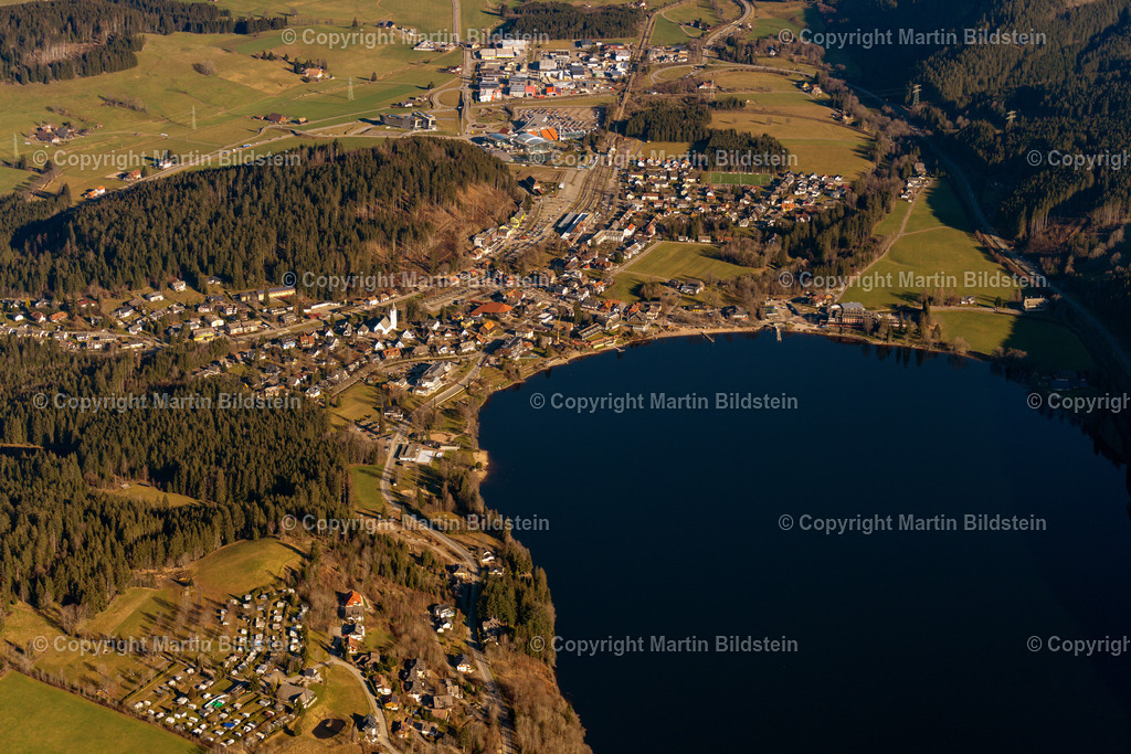 Titisee 7-1-23-1-3 | Bilder Fotos Luftbilder Luftaufnahmen Deutschland Süden Westen Schwarzwald Baden Württemberg  