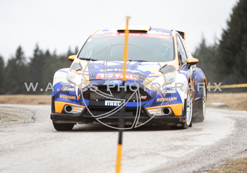 Sportmediapics-04012086435   | Jännerrallye 2020, AUSTRIA, 04-05. jänner 2020 -  Image shows: Hermann Neubauer/Bernhard Ettel (AUT,Ford Fiesta R5)
Keywords: Motorsport, Rallye, Jänner, St.Oswald, Sport.
Photo: Sportmediapics/Andreas Willdoner