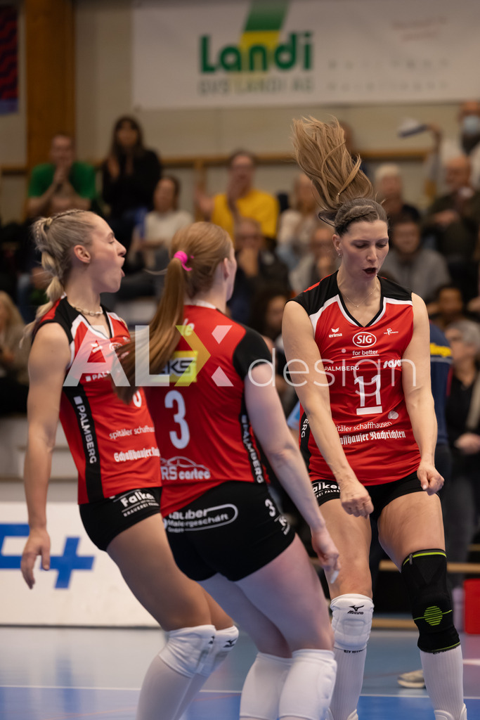 Volleyball I Frauen I Saison 2025-2026 I Volleyball NLA | Women I Round 16 I VC Kanti Schaffhausen - Viteos NUC I 31.01.2026 | 11 Kateřina Holásková (CZ) (VC Kanti Schaffhausen) – Mitte - Realisiert mit Pictrs.com