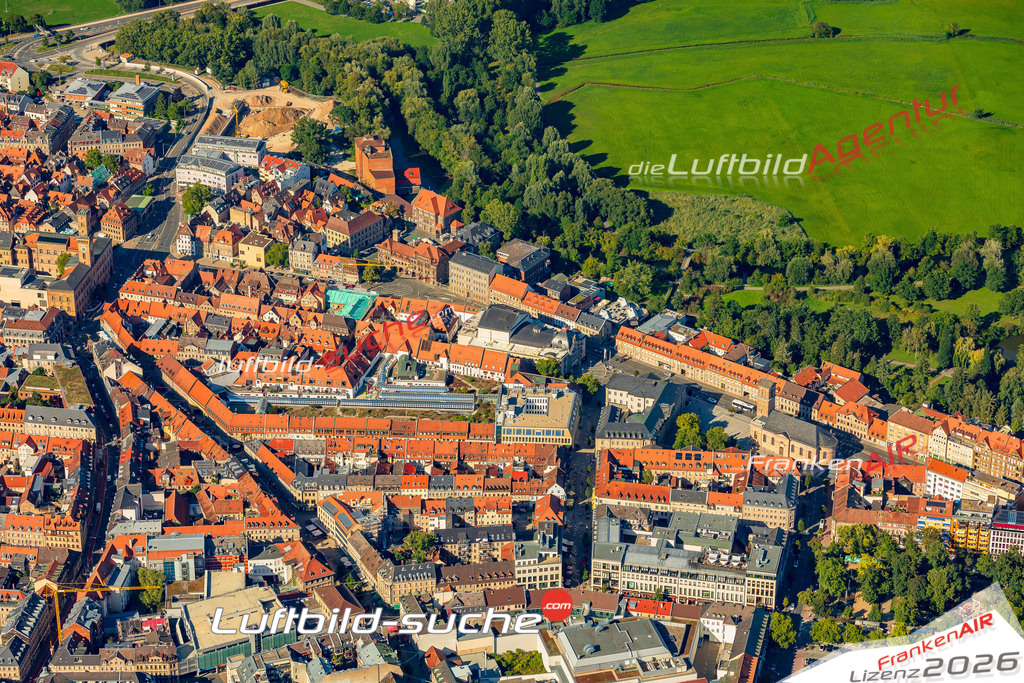 Altstadt Fürth Bild- Das Luftbild wurde 2025 vom UL-Flugzeug heraus erstellt ( keine Drohne ) - Hochauflösende Luftaufnahme -Nicht vergleichbar mit Google Maps oder Satelittenbilder- Die Geschenkidee !Mit Lizenz und Bildrechte bestellbar