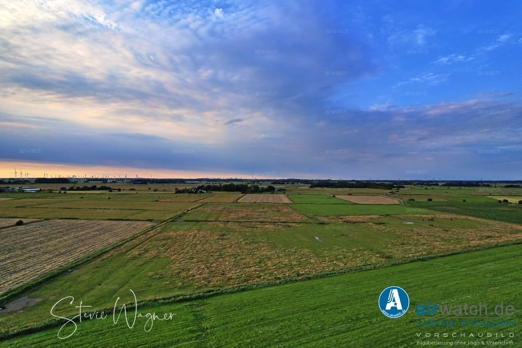 Luftbilder Hattstedtermarsch | Luftbilder, Nordsee, Nordfriesland, Hattstedtermarsch, Sterdebüll, Deichweg, Speckiweg, Seedeichgraben