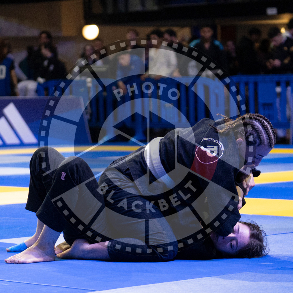 20240119PBB1280 | Fighters compete during the IBJJF European Championship in Paris, France, on January 19, 2024.