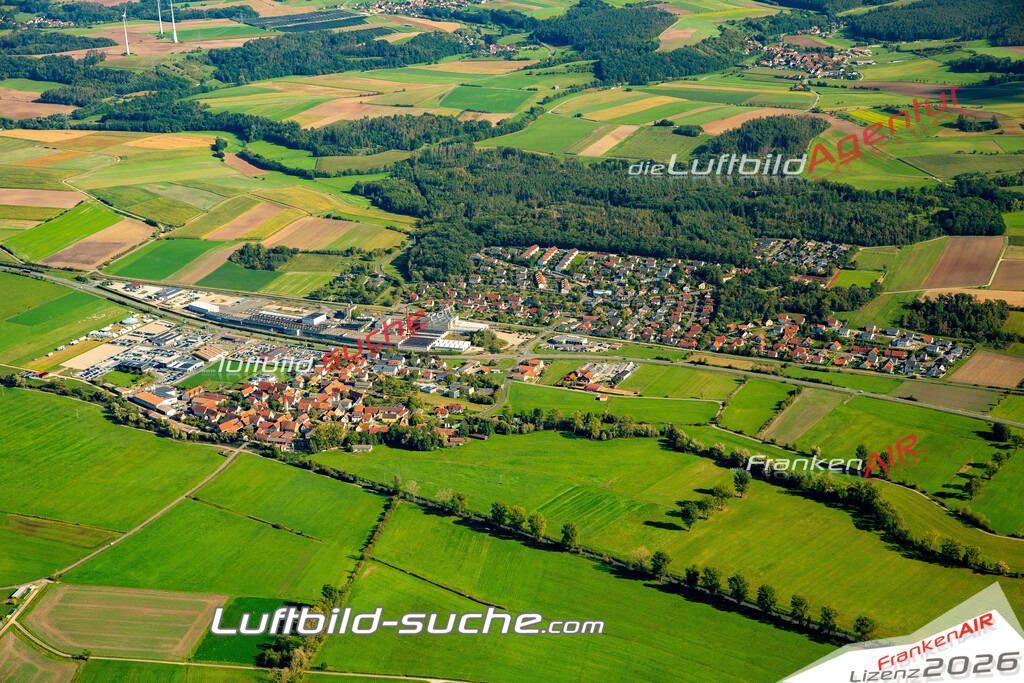 Das Luftbild zeigt :  Dietersheim - Die Luftaufnahme wurde 2023 vom UL-Flugzeug aus erstellt ( keine Drohne ) - Hochauflösende Luftaufnahme - Für grossformatige Ausdrucke geeignet. Die Geschenkidee !Mit Lizenz und Bildrechte bestellbar