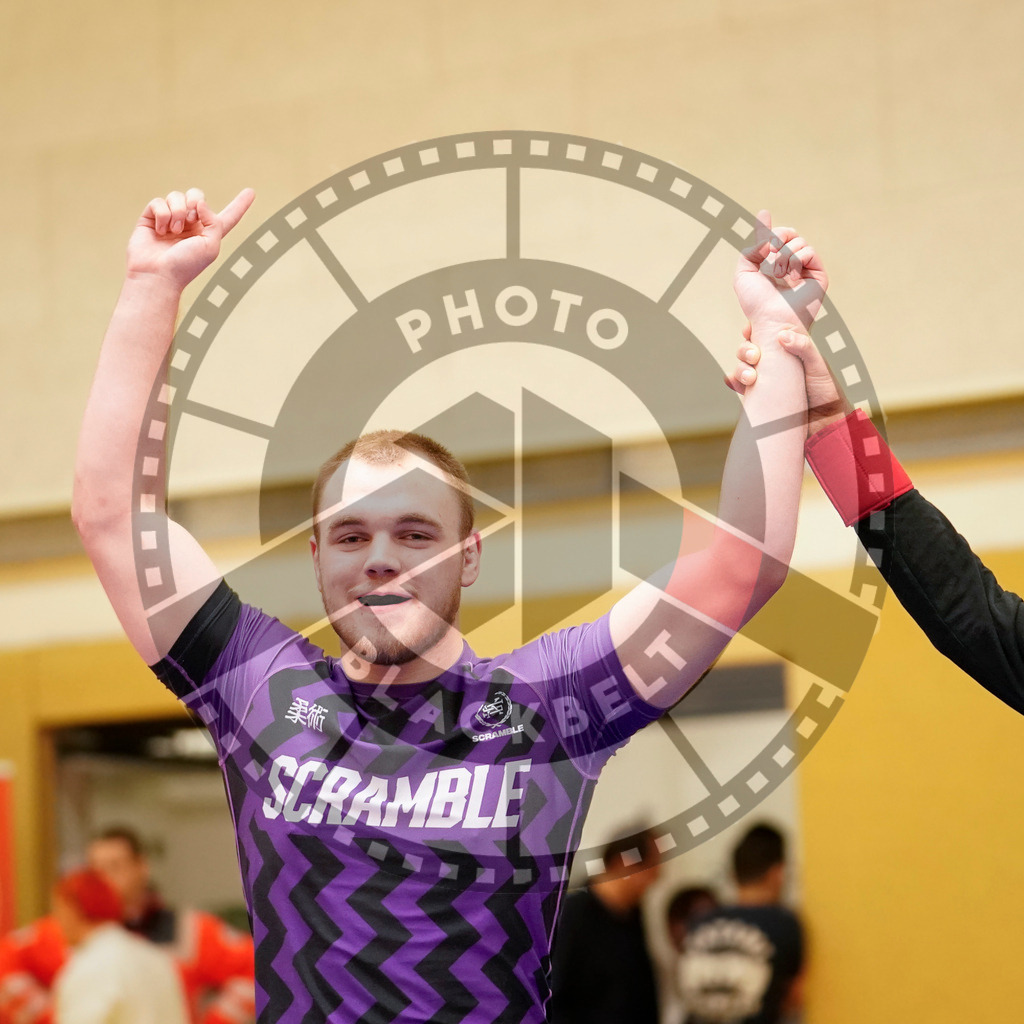 20240203PBB09903-2 | Fighters compete during the Brazilian Jiu-Jitsu Championship of the AJP Tour in Maintal by Frankfurt am Main, Germany, on February 2, 2024.