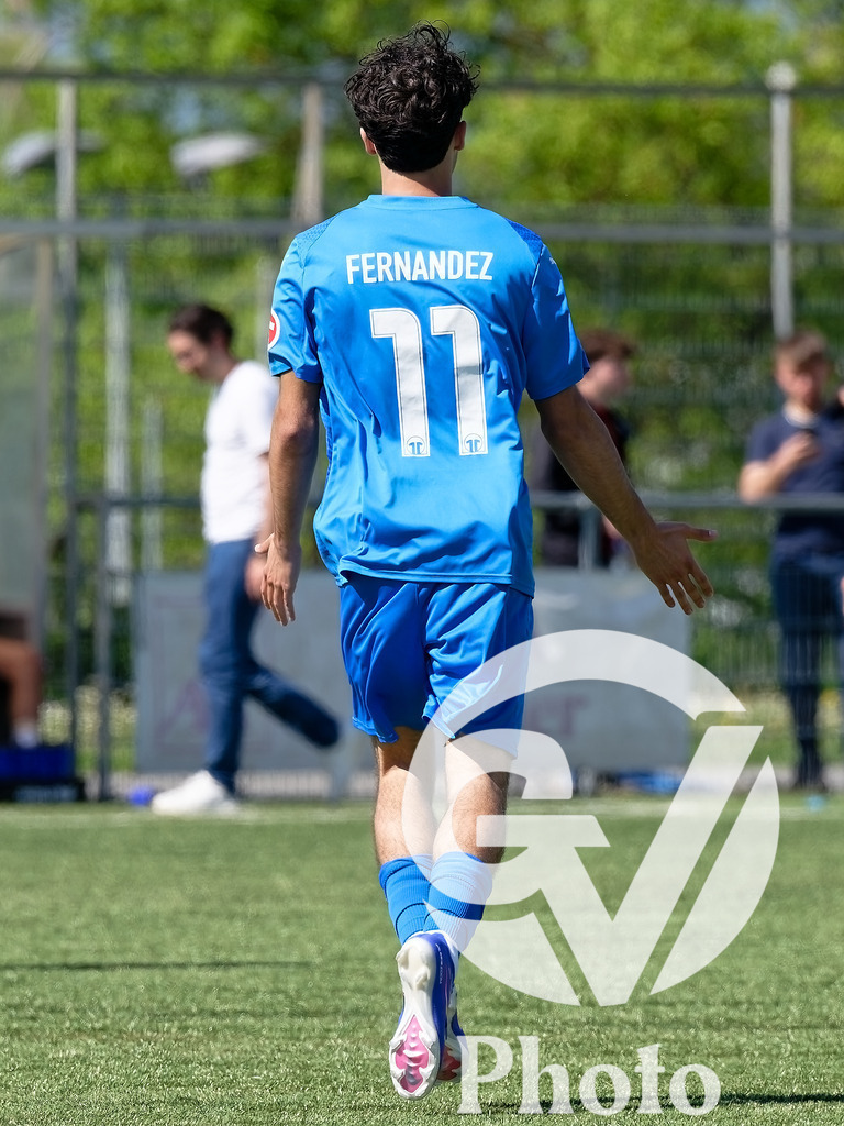 FC Vernier  v UGS FC  - 2eme ligue inter  | Geneva, Switzerland - April 19 : during the 2eme ligue inter  match between FC Vernier  and UGS FC  at Stade de Vernier on April 19 , 2026 in Geneva, Switzerland.