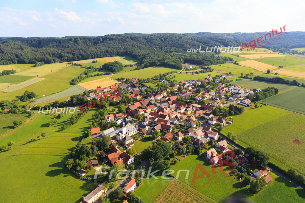 Luftbild von Isling Lichtenfels - Luftaufnahme wurde 2015 von https://frankenair.de mittels Flugzeug (keine Drohne) erstellt - die Geschenkidee