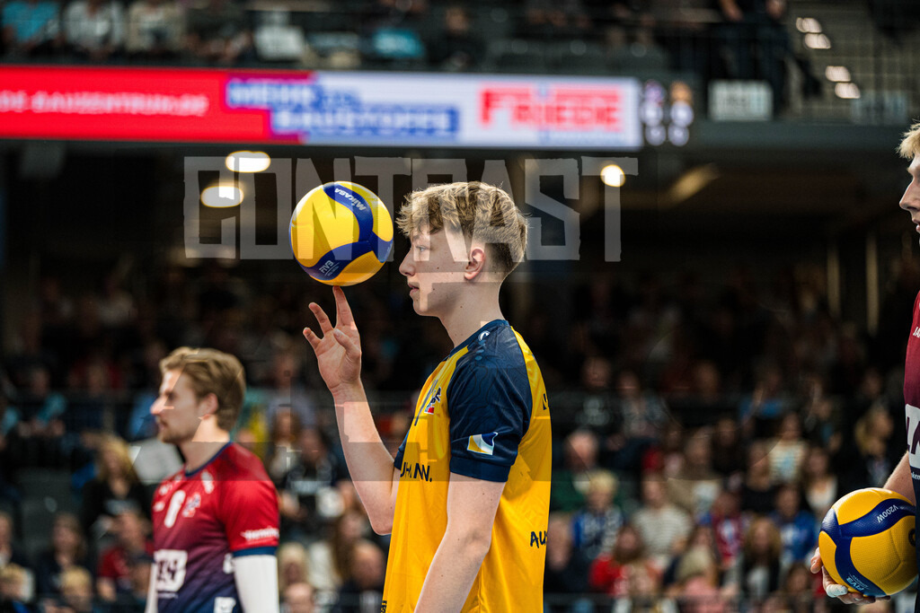 Volleyball I Herren I Saison 2025/2026 I Volleyball Bundesliga I 2. Spieltag I SVG Lüneburg - cerebricks Volley Goats Mitteldeutschland | CONTRAST ZERØ MEDIA - Realisiert mit Pictrs.com