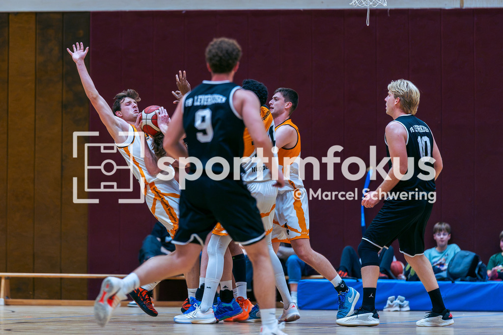 Südwest Baskets Wuppertal – SC Fast-Break Leverkusen | 2. Regionalliga 1 Herren: Südwest Baskets Wuppertal gegen SC Fast-Break Leverkusen, Wuppertal, 19.09.2026. Endstand: 82:71. sportimfokus / Marcel Schwering - Realisiert mit Pictrs.com