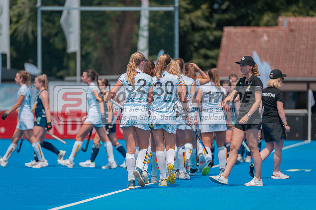 HK_20230709_100147 | Euro Hockey WU18 Belgium - Ireland Championship Girls &amp; Boys am 9.7.2023 CHTC , Krefeld ,