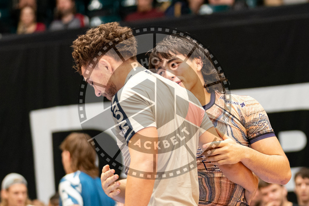 20230916PBB2960 | Fighters compete during the grappling tournement ADCC Trials (European, Middle East and African Championship) in Warsaw, Poland, on September 16, 2023.