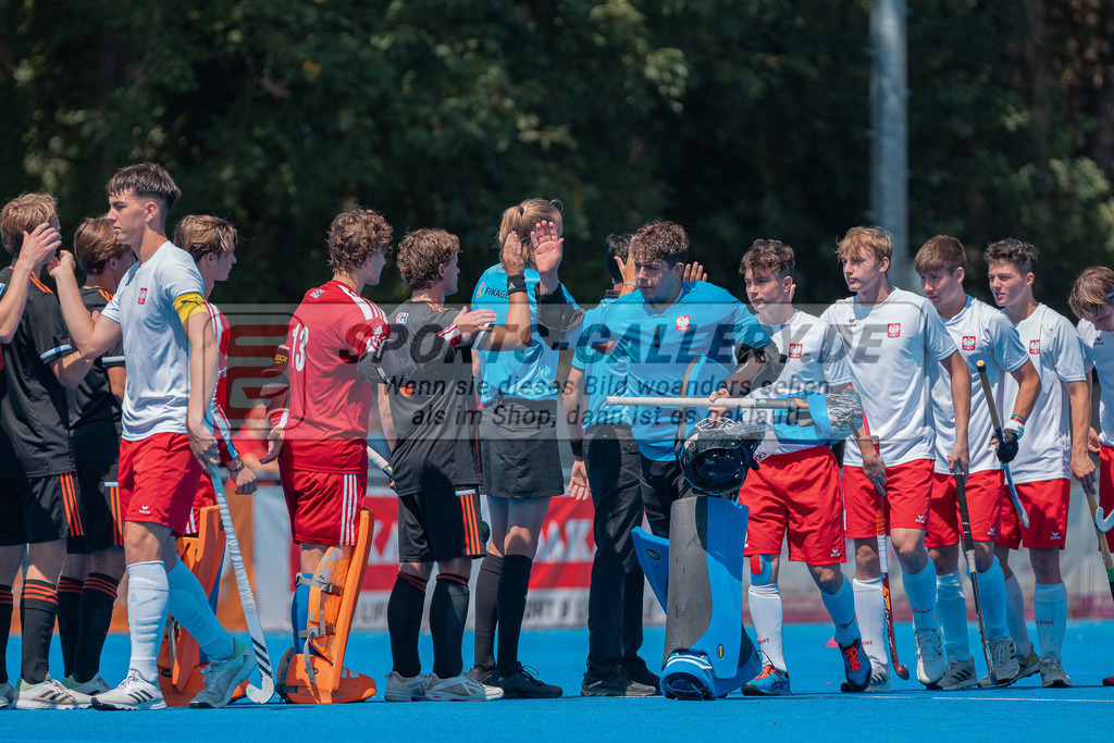 HK_20230710_100495 | Euro Hockey MU18 Netherland - Poland Championship Girls &amp; Boys am 10.7.2023 CHTC , Krefeld ,
