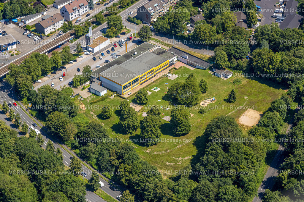 Muelheim230704061 | Luftbild, Friedrich-Wennmann-Bad und Liegewiese, Heißen - Mitte, Mülheim an der Ruhr, Ruhrgebiet, Nordrhein-Westfalen, Deutschland