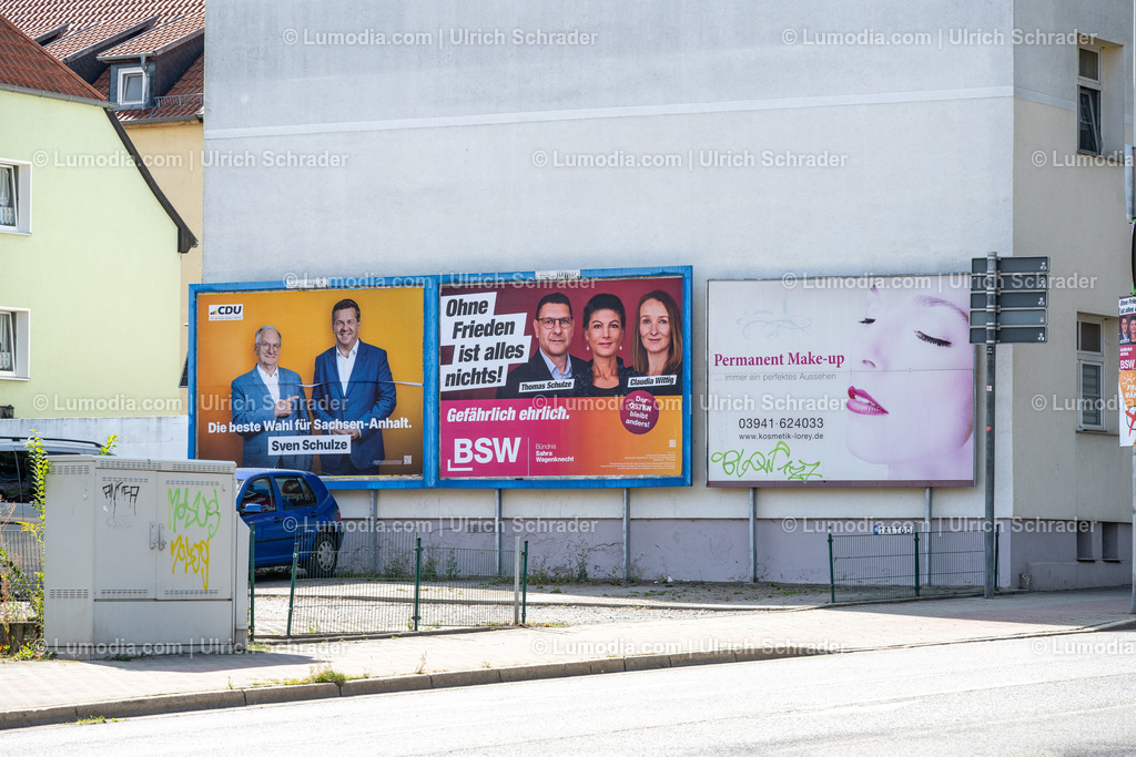 10049-14228 - Wahlplakate in Halberstadt | Stockfoto und Bilderpool mit Bildmaterial aus Deutschland, dem Harz, Halberstadt, Quedlinburg, Wernigerode und weltweit. Qualitativ hochwertige und professionelle Fotos anschauen und kaufen. - Realisiert mit Pictrs.com
