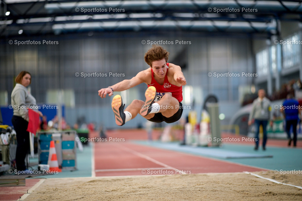 250208_xkaix_DM Mehrkampf_34 | 08.02.2025, xkaix, Leichtathletik 20. Deutsche Meisterschaften, Mehrkampf Halle v.l. Alexander Adler (ASC Darmstadt) - Realisiert mit Pictrs.com