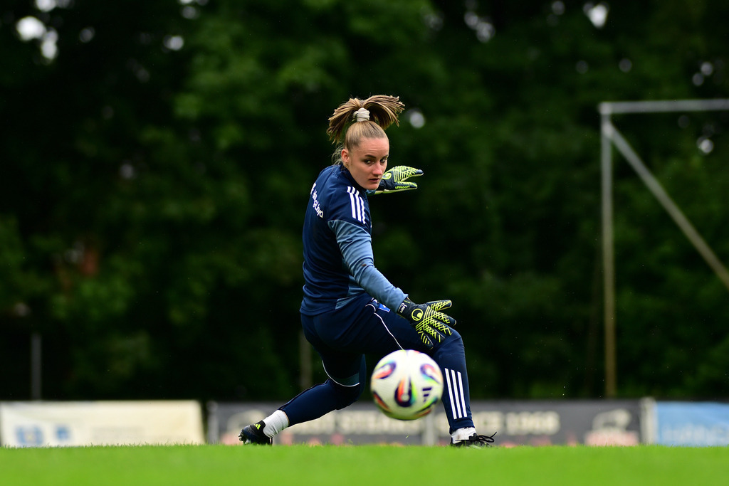 Fußball I Frauen I Saison 2025-2026 I Testspiel I Hamburger SV - FC Viktoria 1889 Berlin | Der Sportfotograf. - Realisiert mit Pictrs.com
