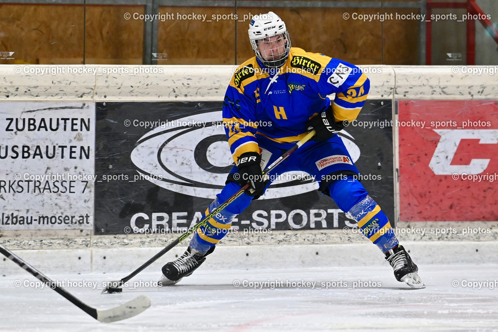 EC MET PHOTOVOLTAIK HORNETS SPITTAL vs. EHC Althofen  | #24 Rainer Oliver 1. EHC ALTHOFEN, EC MET PHOTOVOLTAIK HORNETS SPITTAL vs. EHC Althofen , EC MET PHOTOVOLTAIK HORNETS SPITTAL vs. EHC Althofen  am 25.01.2025 in Villach (Stadthalle Villach), Austria, (Photo by Bernd Stefan)
