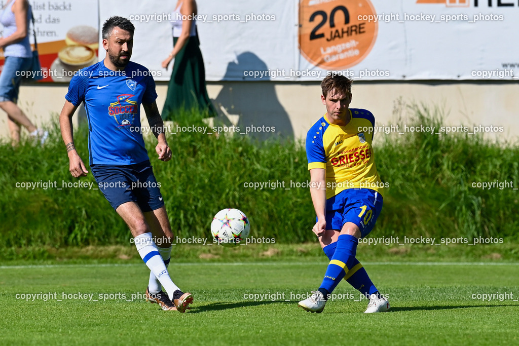 SV Afritz vs. ASKÖ Bodensdorf 20.8.2023 | #14 Dejan Kecanovic, #10 Domen Peklar