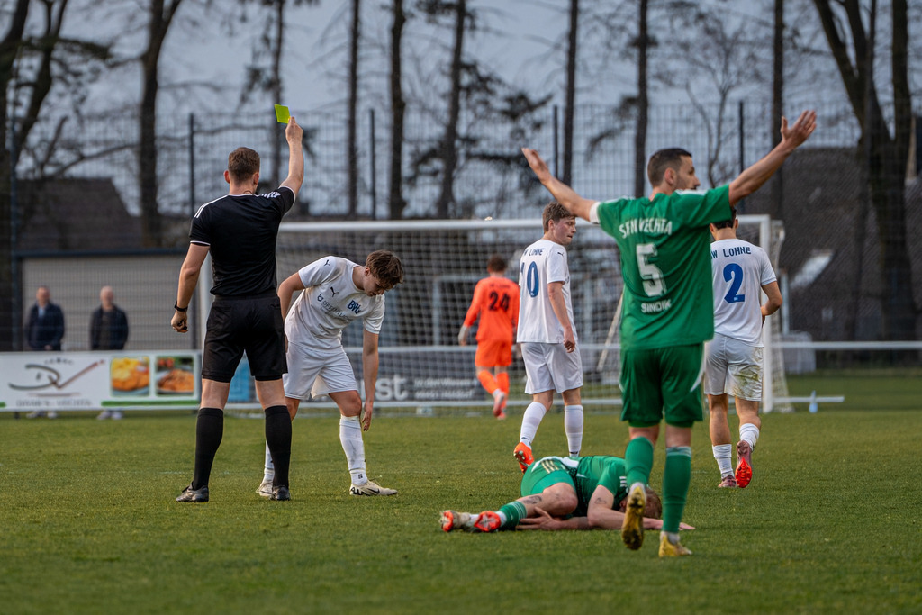 Fußball I Herren I Saison 2025-2026 I Landesliga Weser-Ems I 23. Spieltag I SFN Vechta - BW Lohne II I 00192 | jns.sportfotos - Realisiert mit Pictrs.com