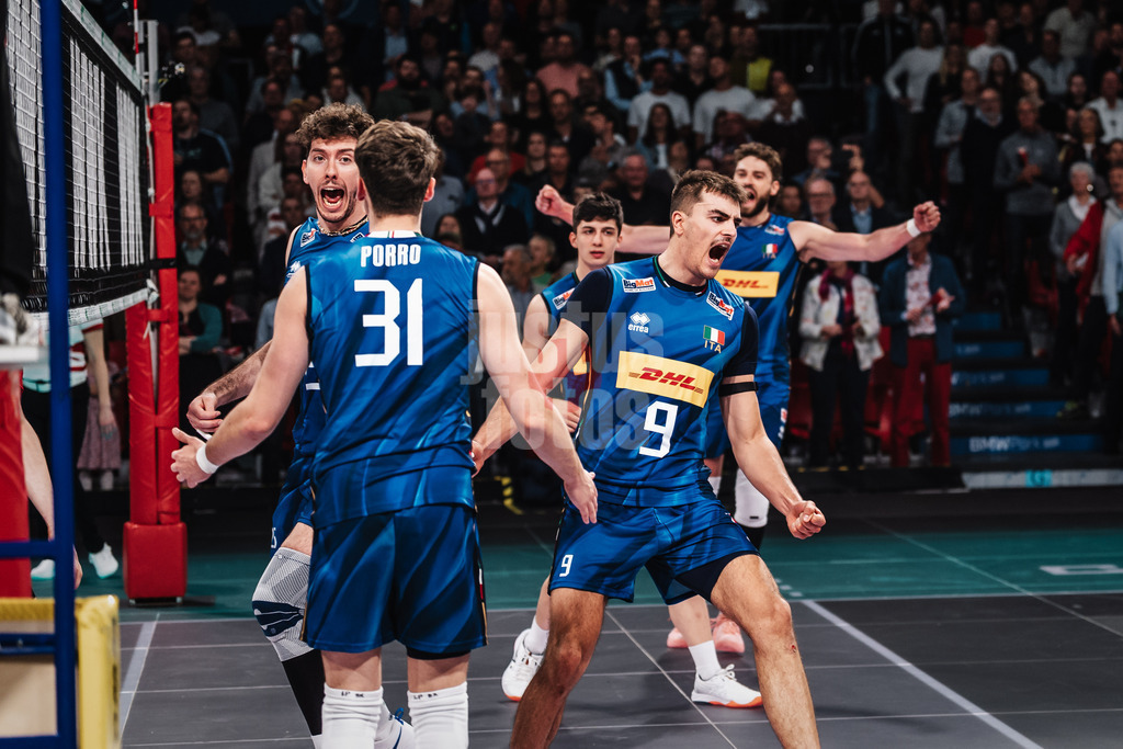 Volleyball | Männer | Testspiel | Deutschland vs. Italien | 26.05.2025 | Italien jubelt