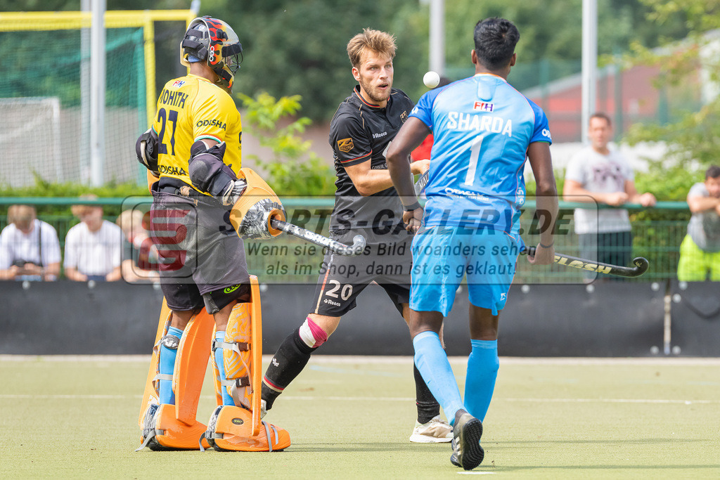 HK_20230822_103727 | 4 Nations Tournament Spiel um Platz 1 ( MU21 ) Indien - Germany am 22.8.2023 DHC Düsseldorf, Düsseldorf ,