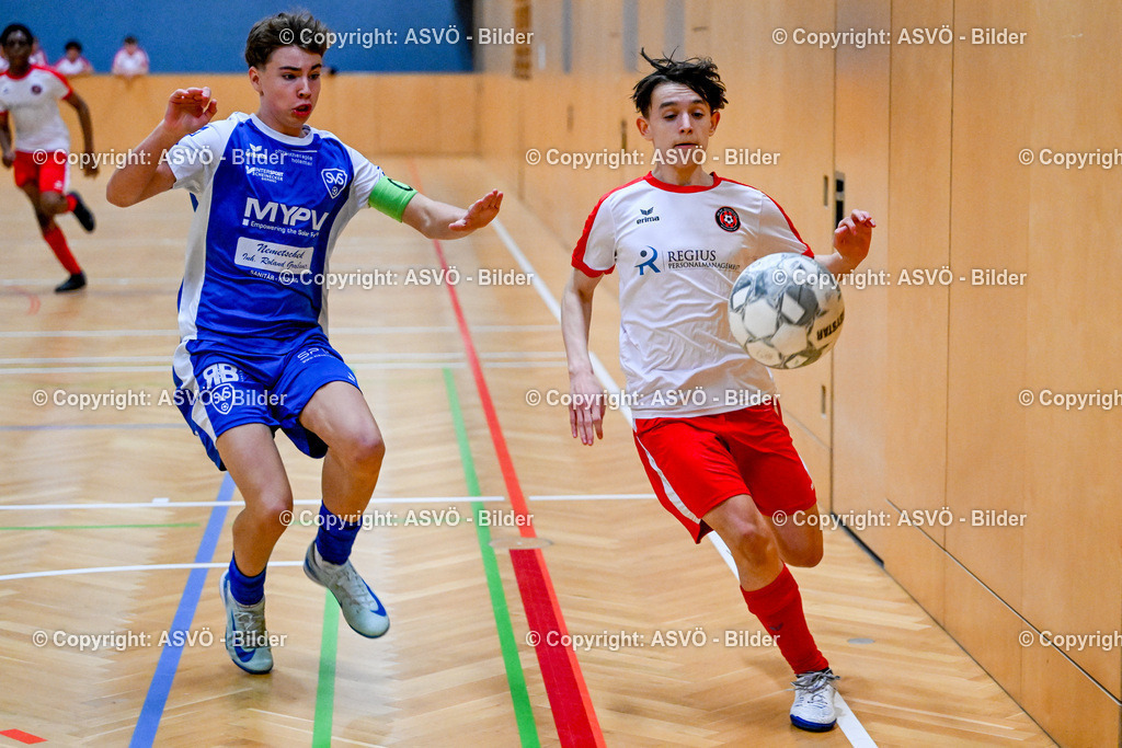 ASVÖ_ Fussballturnier SV Gallneukirchen_ 07.02.2025-28 | 07.02.2025, Gallneukirchen, AUT, ASVÖ, Fussball Nachwuchs Hallenturnier 2025, SV Gallneukirchen im Bild Teilnehmer U 15©Harald Dostal / fodo.media - Realisiert mit Pictrs.com