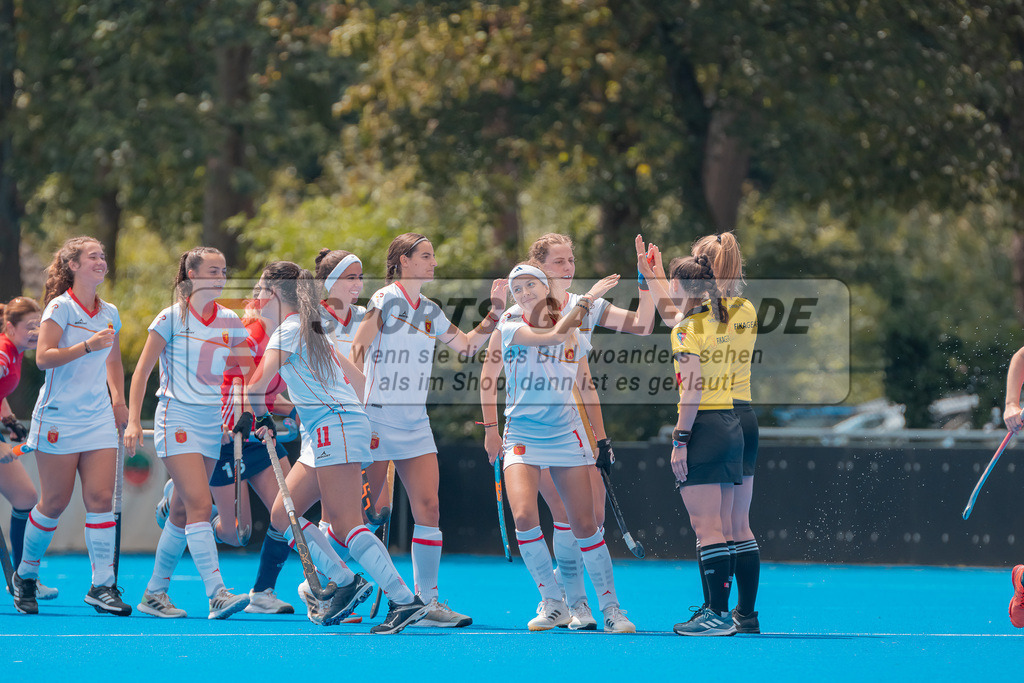 HK_20230713_101713 | Euro Hockey WU18 Spain vs England Championship Girls &amp; Boys am 13.7.2023 CHTC , Krefeld ,