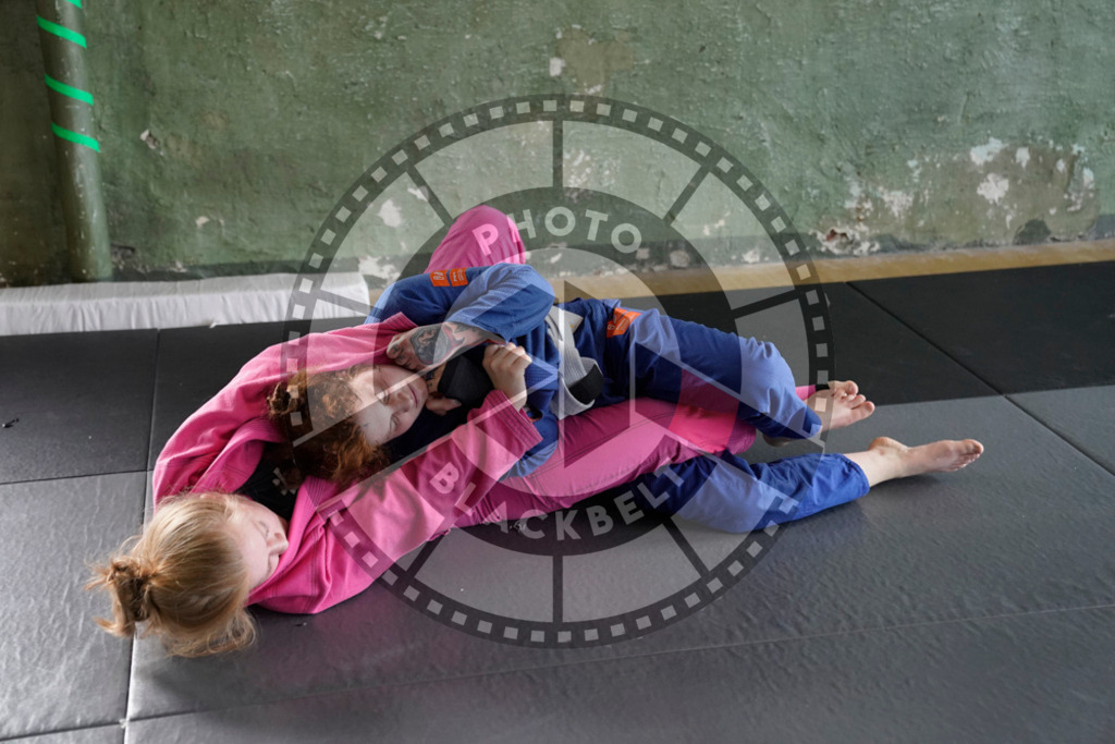 20240413PBB6040 | Fighters compete during the Grapplethon 24hours of rolling for a reason in Hamburg, Germany, on April 13, 2024.