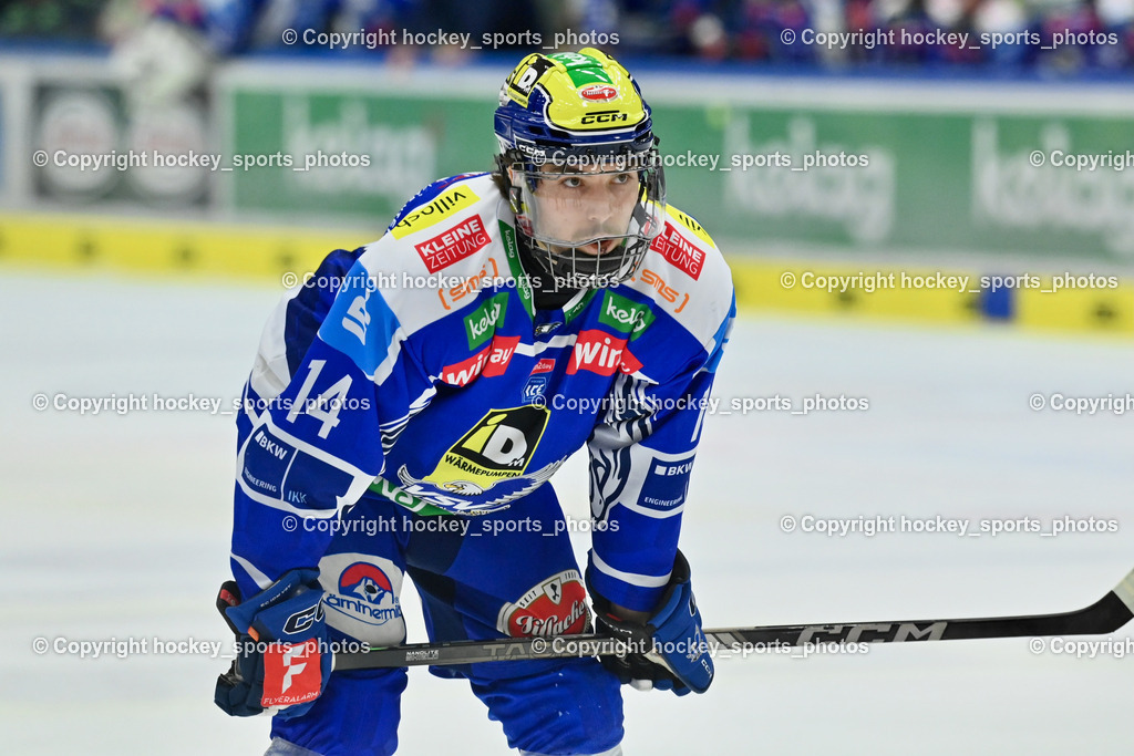 EC IDM Wärmepumpen VSV vs. Pioneers Vorarlberg | #14 Johannes Tschurnig EC VSV, EC IDM Wärmepumpen VSV vs. Pioneers Vorarlberg, EC IDM Wärmepumpen VSV vs. Pioneers Vorarlberg am 22.02.2026 in Villach (Stadthalle Villach), Austria, (Photo by Bernd Stefan)