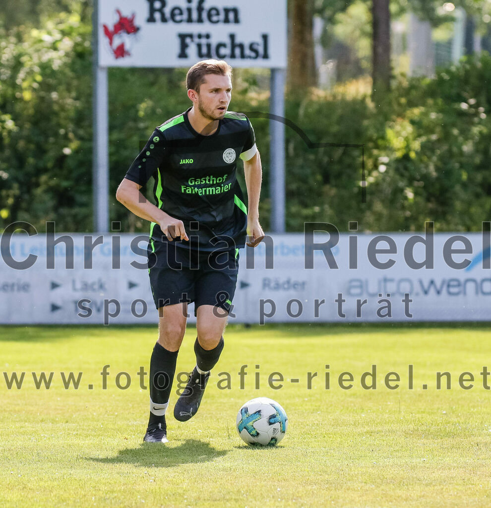 2023-07-09_013_FC_Forstern_gegen_SpVgg_Neuching | Forstern, Deutschland, 09.07.2023:
Fußball, Kreisklasse 2023 / 2024, Testspiel, FC Forstern gegen SpVgg Neuching, Endergebnis: 2:4

Mathias Haberthaler (SpVgg Neuching, #17)

Foto: Christian Riedel / fotografie-riedel.net