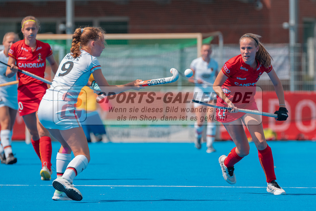 HK_20230712_101537 | Euro Hockey WU18 Belgium vs Germany Championship Girls &amp; Boys am 12.7.2023 CHTC , Krefeld ,
