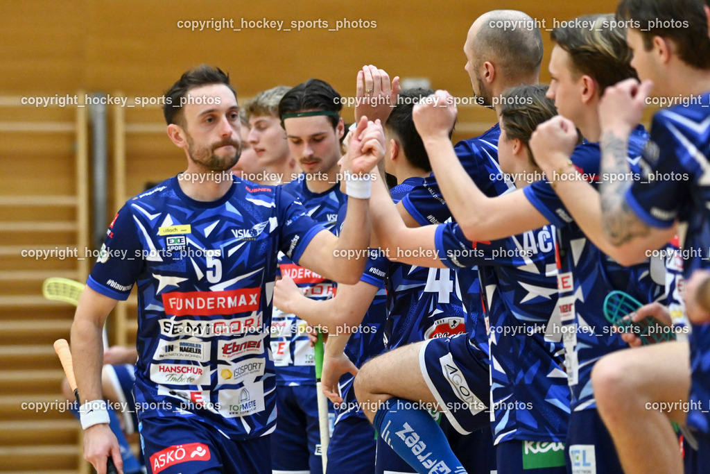 VSV Unihockey vs. KAC Floorball | #5 Michael Kanduth VSV Unihockey, VSV Unihockey vs. KAC Floorball, VSV Unihockey vs. KAC Floorball am 28.03.2026 in Villach (Ballspielhalle St. Martin), Austria, (Photo by Bernd Stefan)