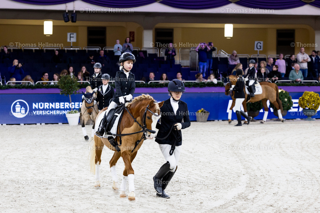 TH_Nürnberger Burgpokal Führzügelwettbewerb_13218 | Nürnberger Burgpokal Führzügelwettbewerb beim Festhallen Reitturnier Frankfurt 2023 am 15.12.23 in Frankfurt, Festhalle