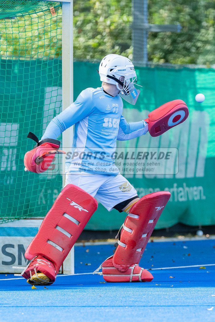 HK_20231001_104837 | 1.Bundesliga Herren Crefelder HTC - Harvestehuder THC am 1.10.2023 CHTC, Krefeld , Jasper Ditzer ( Harvestehuder THC )