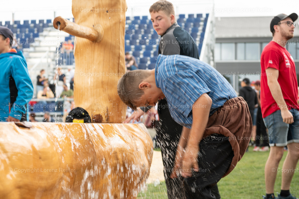 Schwingen -  Appenzeller Kantonal Nachwuchsschwingertag 2024 | Hundwil, 6.7.24, Schwingen - Appenzeller Kantonal Nachwuchsschwingertag.