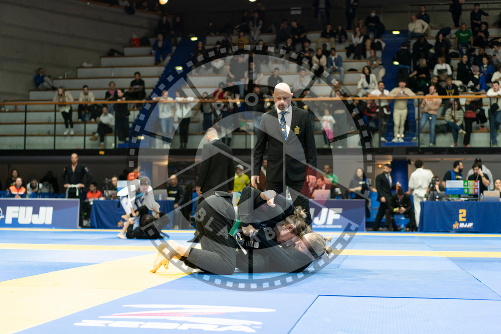 20240119PBB2604 | Fighters compete during the IBJJF European Championship in Paris, France, on January 19, 2024.