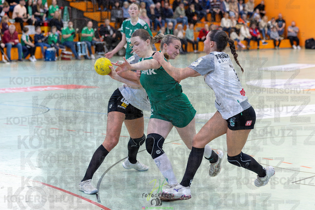 Jugendbundesliga wJA, Pokalrunde, HSG Kleenheim/Langgöns - Frisch Auf Göppingen | Jugendbundesliga wJA, Pokalrunde, HSG Kleenheim/Langgöns - Frisch Auf Göppingen am 28.02.2026 in Oberkleen (Weidig-Halle)Photo © 2026 - Jörg Heinrich - Realisiert mit Pictrs.com
