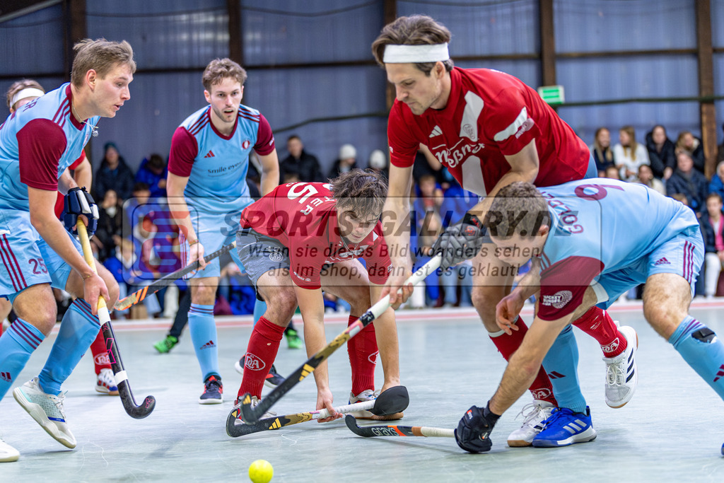 SM_2025-01-10_mD5_-91 | 1.Bundesliga Hallenhockey  (M) UHC - DCADA  / 9:7 (3:4)
