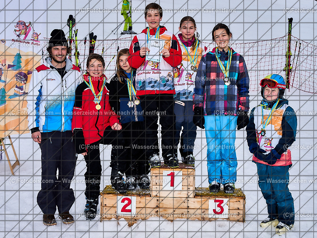 ALP6594_Schischule Haginger_Semesterkurs_Skigruppe PAUL | (C)FotoLois.com, Alois Spandl. Schischule Haginger, Semesterkurs-Abschlusstag mit Rennlaufbewerb, Fr 9. Februar 2024.