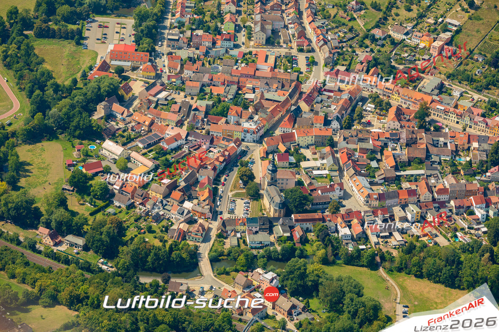 Luftbild Bad Sulza - Die Luftaufnahme wurde 2025 vom UL-Flugzeug heraus erstellt ( keine Drohne ) - Hochauflösende Luftaufnahme - für professionelle Ausdrucke geeignet. Die Geschenkidee !Hier alle&nbsp;Infos zur Lizenzierung der LuftaufnahmeWir fliegen auch dieses Jahr wieder in Ihre Region um Luftbilder zu erstellen.- Luftbild anfragen