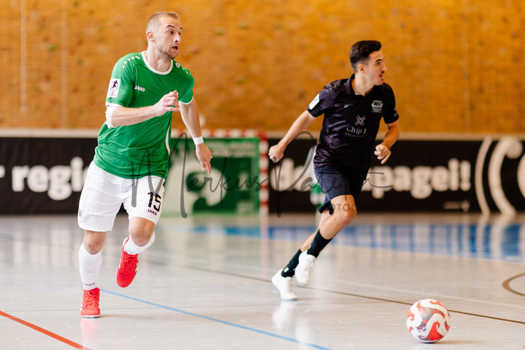 Futsal-Bundesliga, Saison 2025/2026, 4. Spieltag: SC Preußen Münster - SV Pars Neu-Isenburg | Futsal-Bundesliga, Saison 2025/2026, 4. Spieltag, SC Preußen Münster empfängt SV Pars Neu-Isenburg in der Universitäts-Sporthalle in Münster. Foto: sportfotografie.ms | Markus Paletta - Realisiert mit Pictrs.com