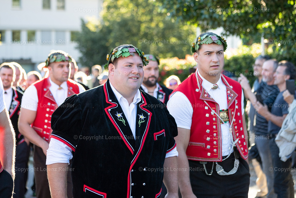 Schwingen -  ESAF Empfang Schwingerkönig 2025 | Maienfeld, 3.9.25, Schwingen - ESAF Empfang Schwingerkönig.