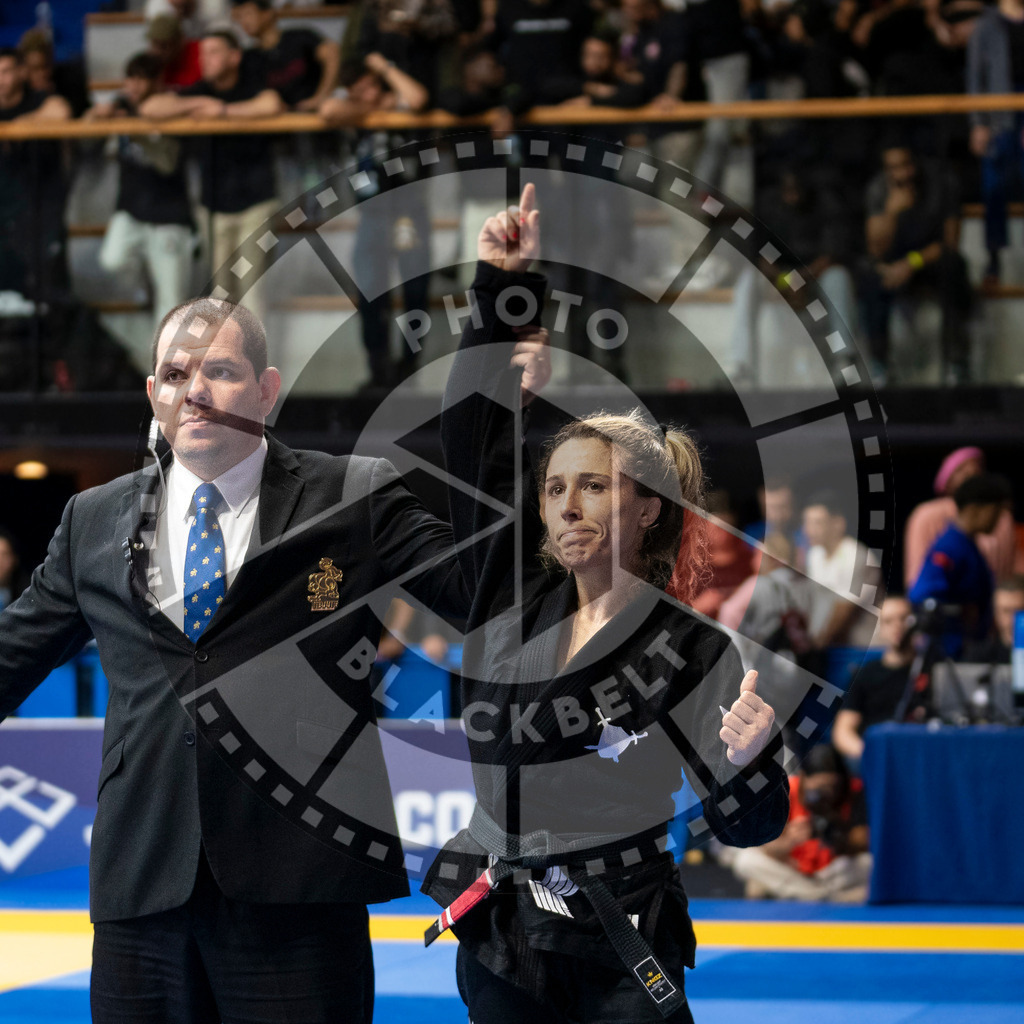 20240123PBB03589 | Fighters compete during the second day of the IBJJF European Championship in Paris, France, on January 23, 2024.