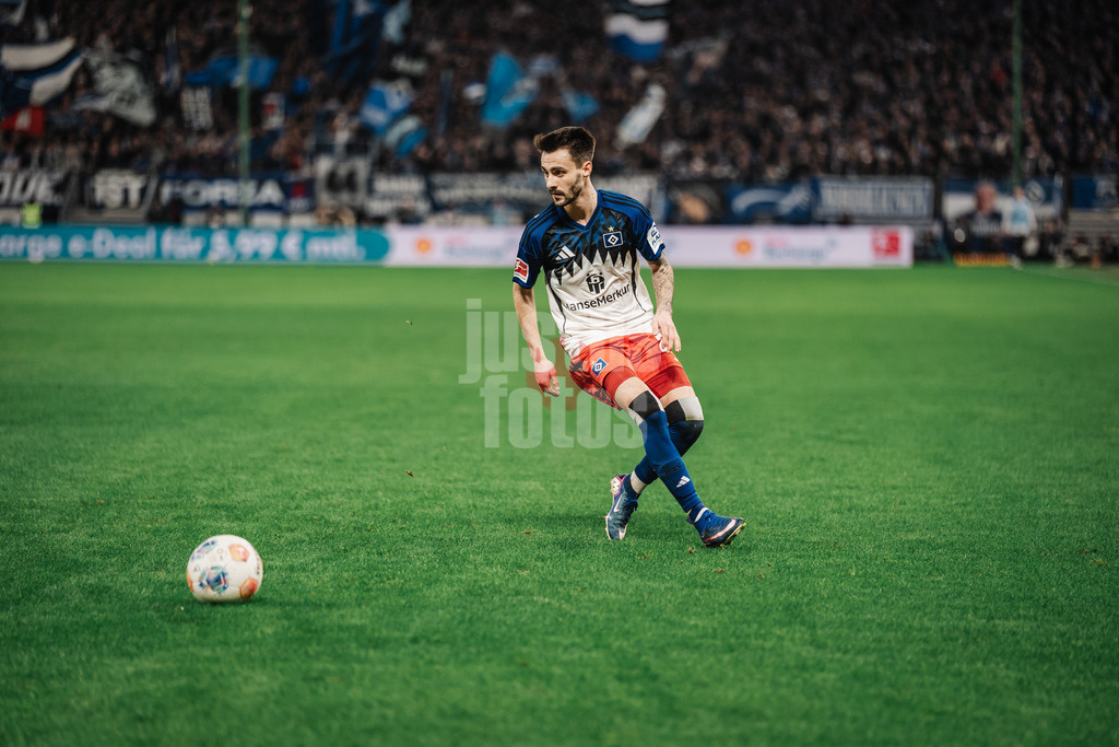 Fußball | Männer | Saison 2025/2026  | Fußball-Bundesliga | 16. Spieltag | FC St. Pauli vs. RB Leipzig | 27.01.2026 | Fabio Daniel Ferreira Vieira (#20, HSV)