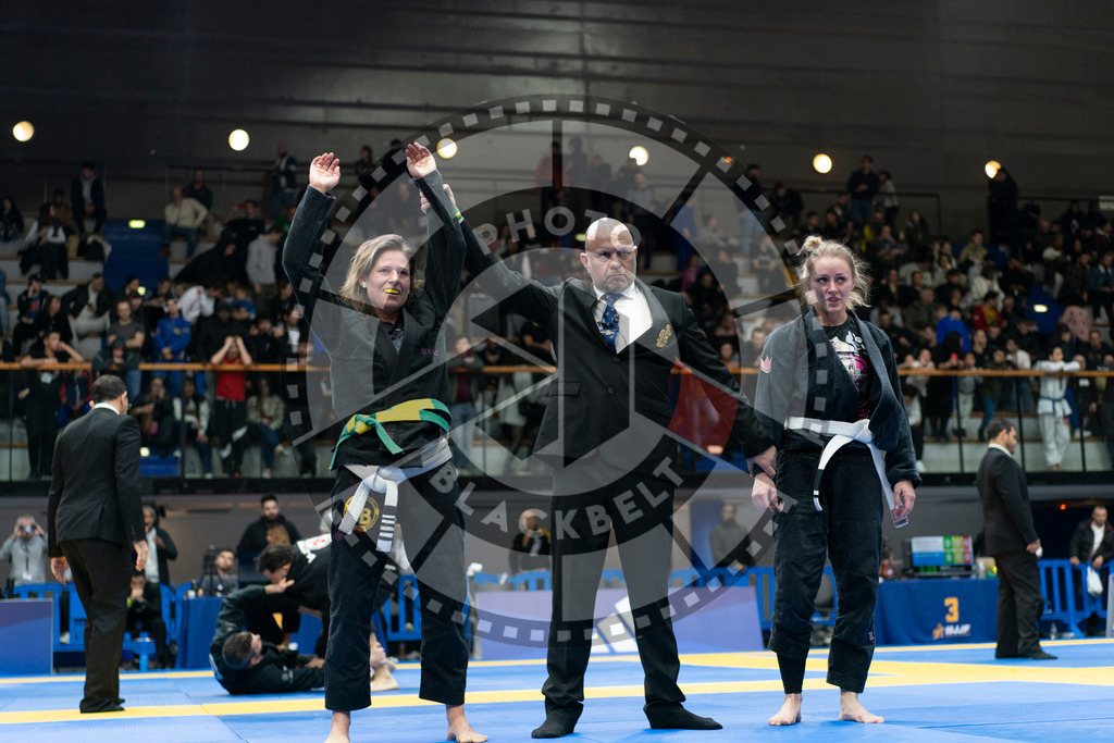 20240119PBB2693 | Fighters compete during the IBJJF European Championship in Paris, France, on January 19, 2024.