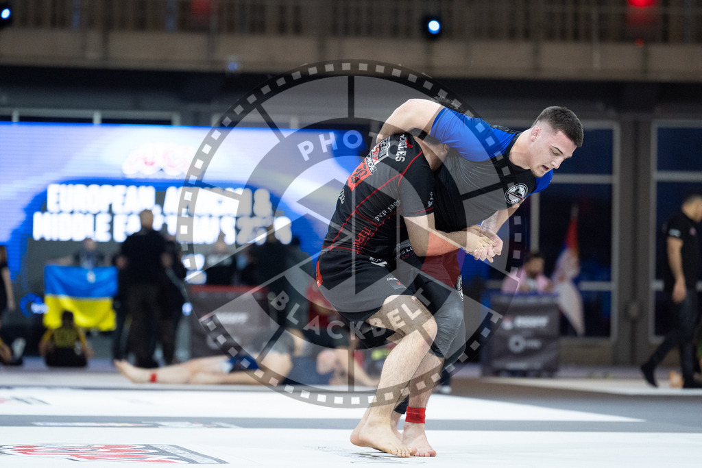 20260214PBB1415 | Fighters compete during the ADCC European Trials  competition day 1 in Belgrade, Serbia, on February 14, 2026.