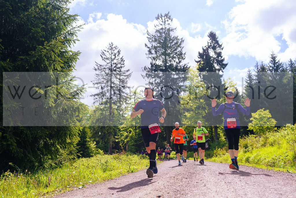 Rennsteiglauf Marathon 2025 | Marathon von Neuhaus/Rwg. nach Schmiedefeld/Rstg. am 17. Mai 2025