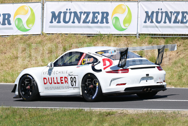 FIA European Hill Climb Championship – Rechberg 2026 | FIA European Hill Climb Championship at Rechberg, held from 24 to 26 April 2026 near Tulwitz, Styria, Austria. The image shows Benjamin DULLER (AUT) Porsche 991.1 GT3 Cup.